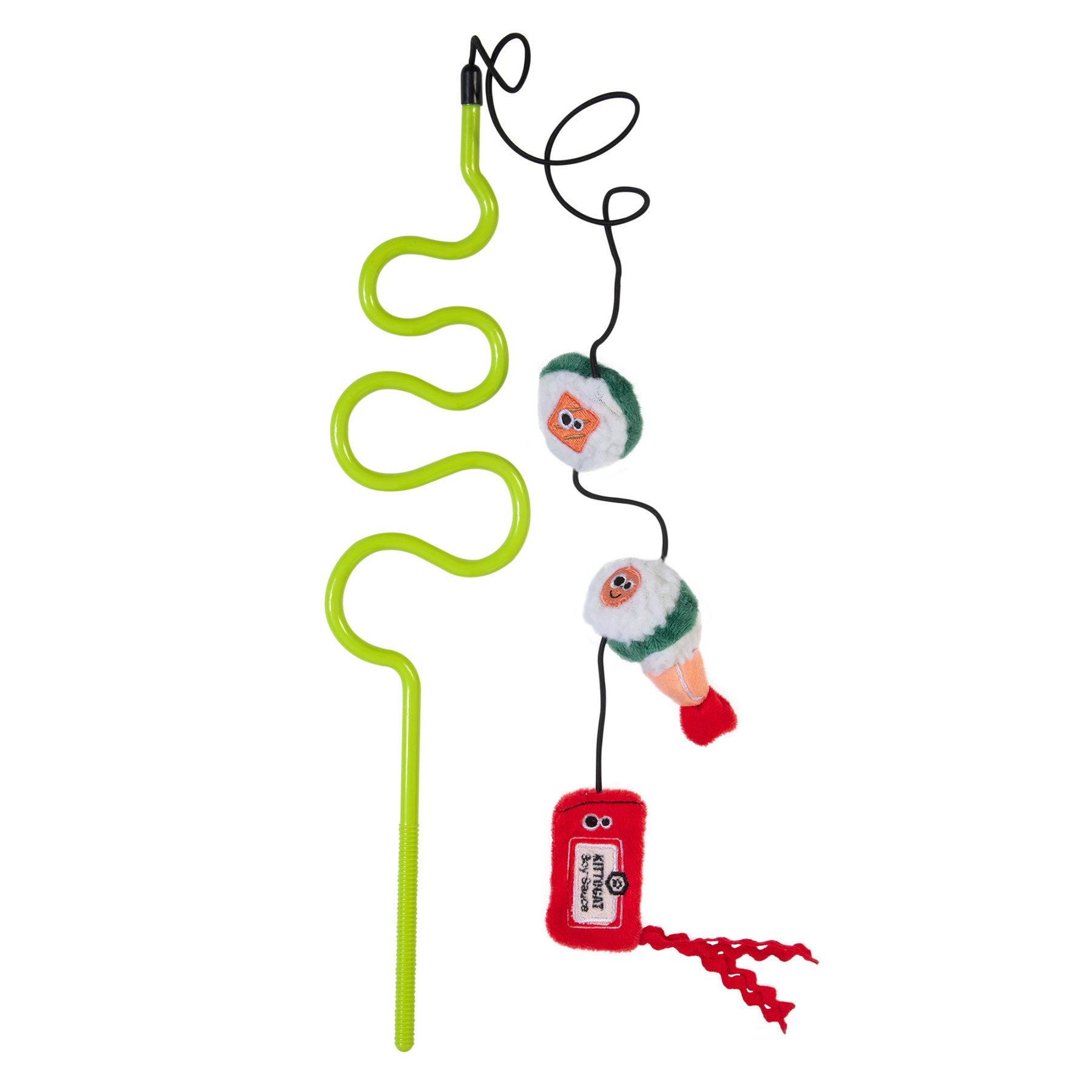 Mad Cat® Sushi Swatter Wand With Catnip & Silvervine Cat Toy – Petmate