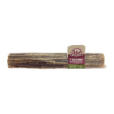 The Wild Eats Bully Wrap Dog Chew is a natural beef, gluten-free treat in plastic packaging with a labeled tag. It promotes dental health, ensuring it’s an excellent choice for your pets wellbeing.