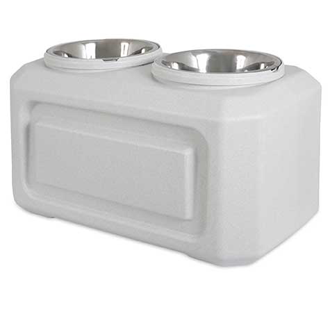 Vittles Vault Elevated Storage Dog Feeder. SKUS: 43551