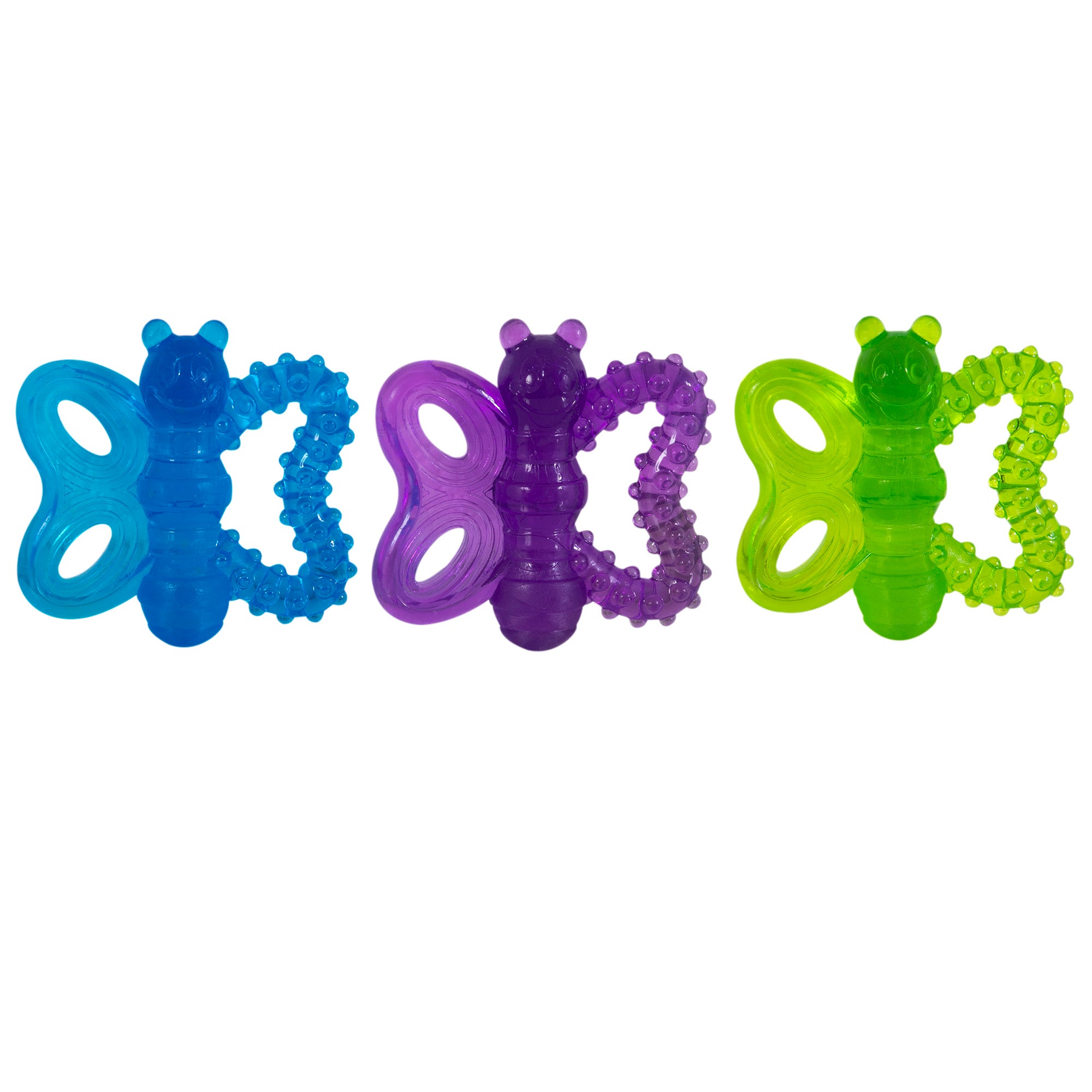 JW Pet Playplace Butterfly Teether Dog Toy JW Pet Playplace Butterfly Teether Dog Toy