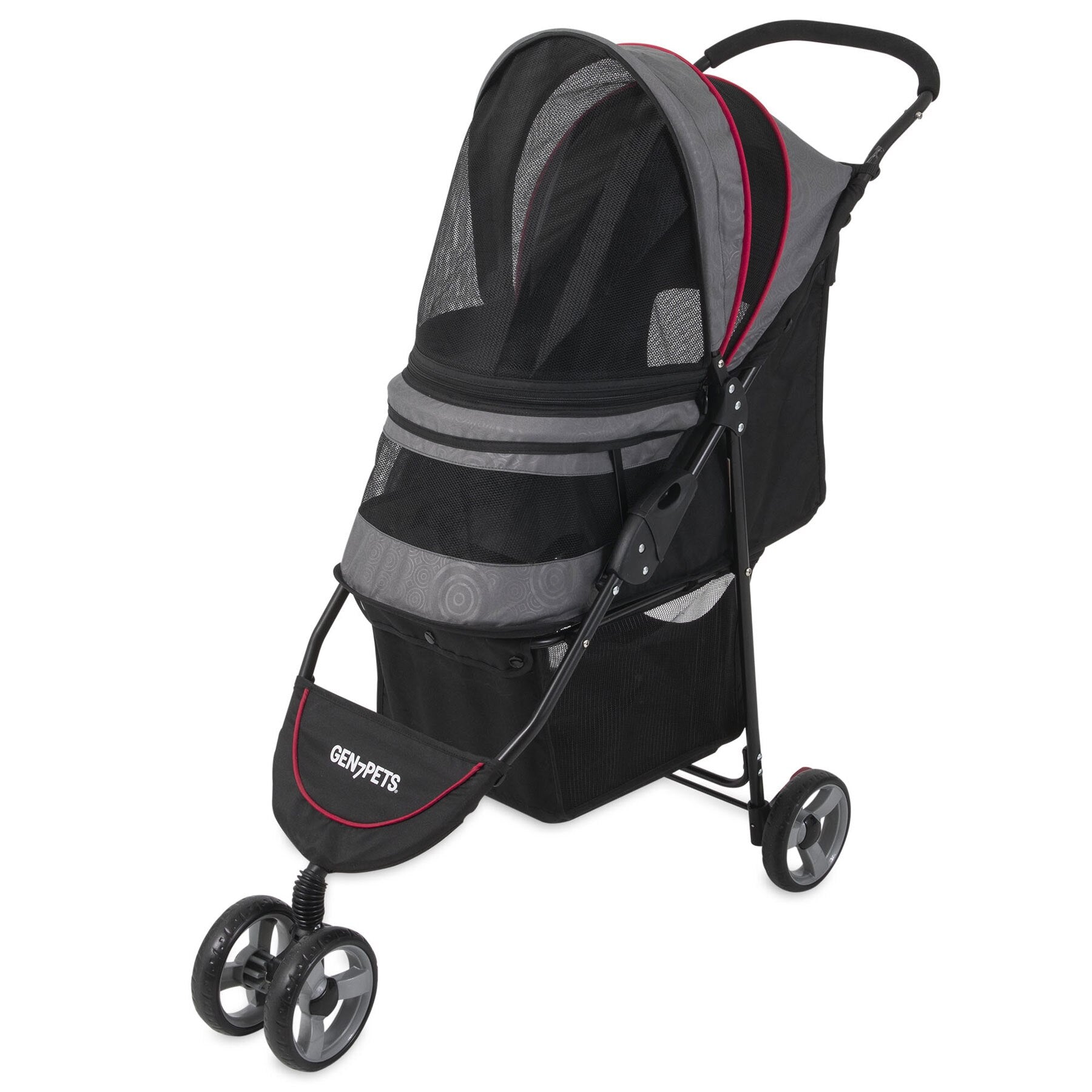 gen7 morocco premium dog stroller reviews Gen7Pets Regal Pet Stroller Gray Shadow