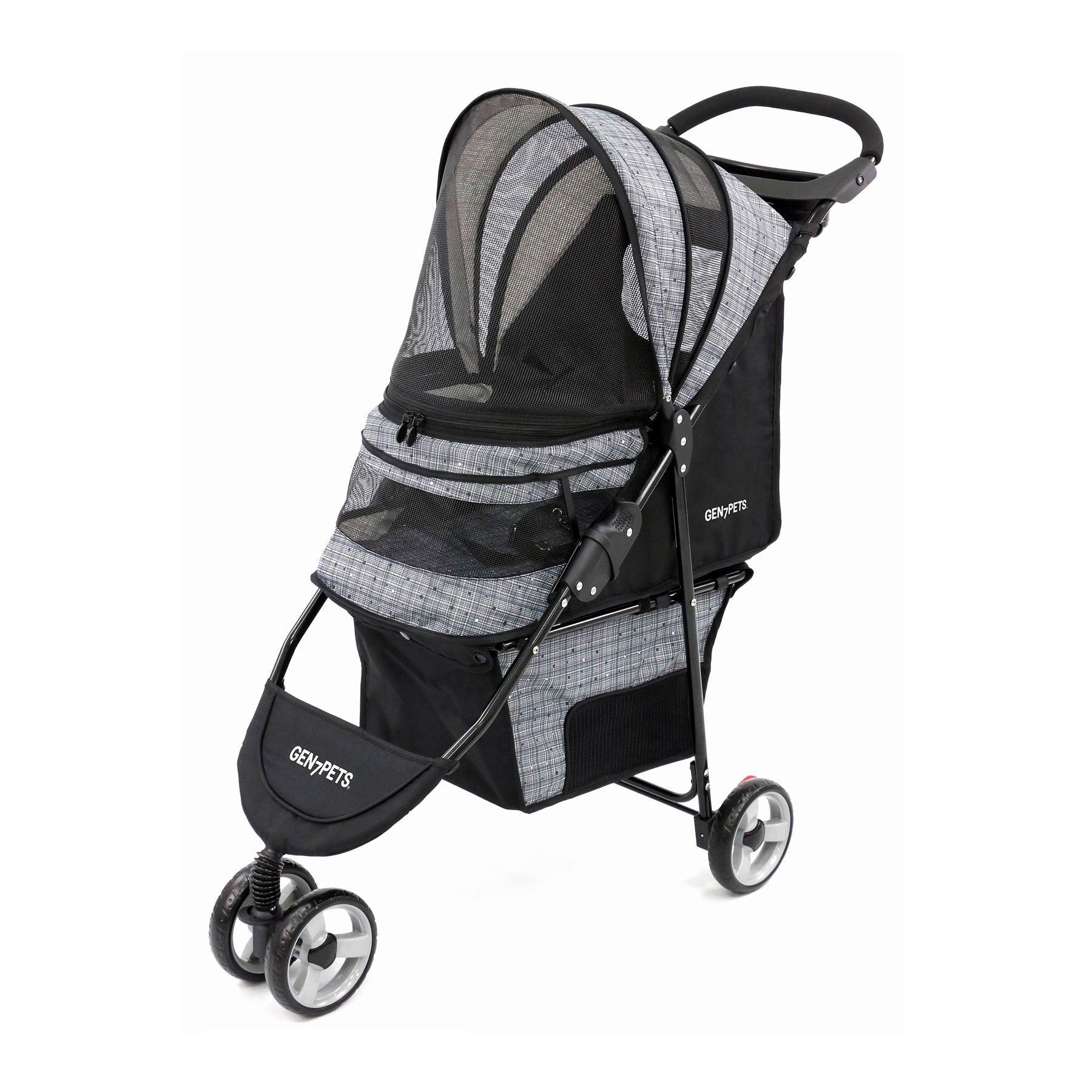 gen7 morocco premium dog stroller reviews Gen7Pets Starry Night Gray Regal Plus Pet Stroller