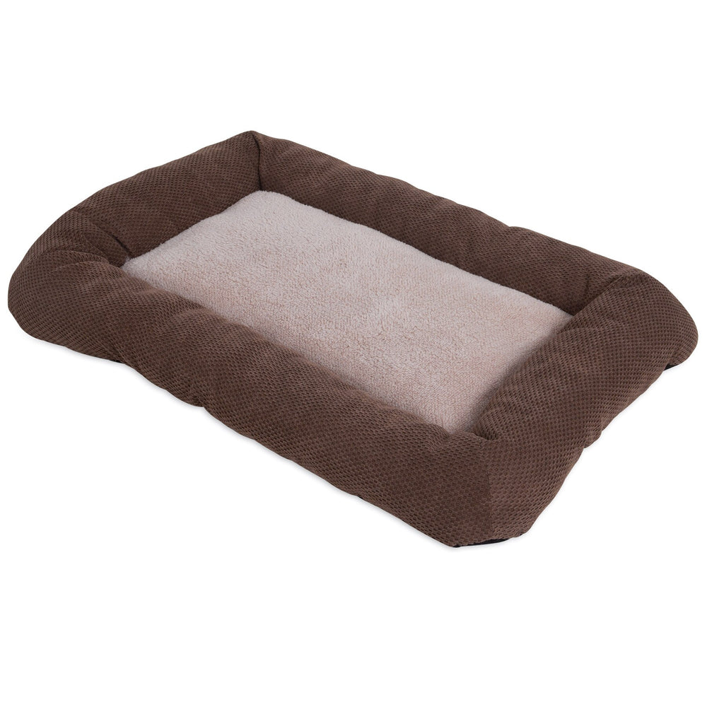 SnooZZy Chenille Low Bumper Kennel Mat - Brown. SKUS: 85745,85743,85742,85741,85744