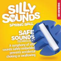 JW Sillysounds Spring Ball Dog Toy