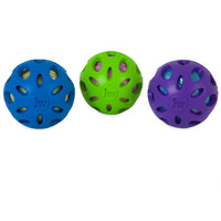 JW Crackle Heads Crackle Ball Dog Toy. SKUS: 47014,47015,47013