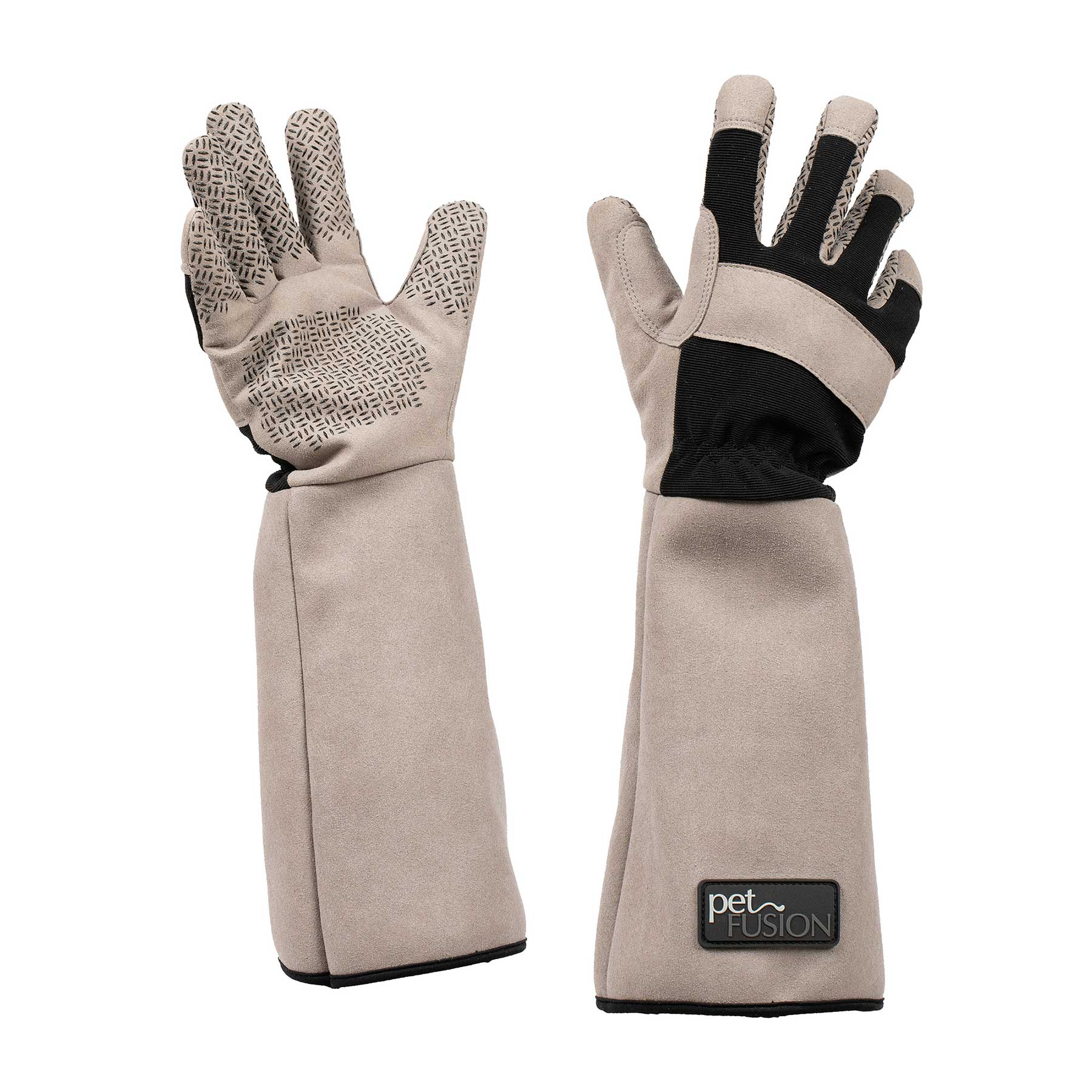 cat handschuhe PetFusion Multipurpose Glove for Pet Grooming GRAY / LARGE