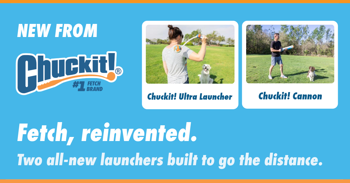 Chuckit!® Launches New Interactive Dog Fetch Toys and Ball Launchers to  Help Dogs and Pet Parents Connect Through Play