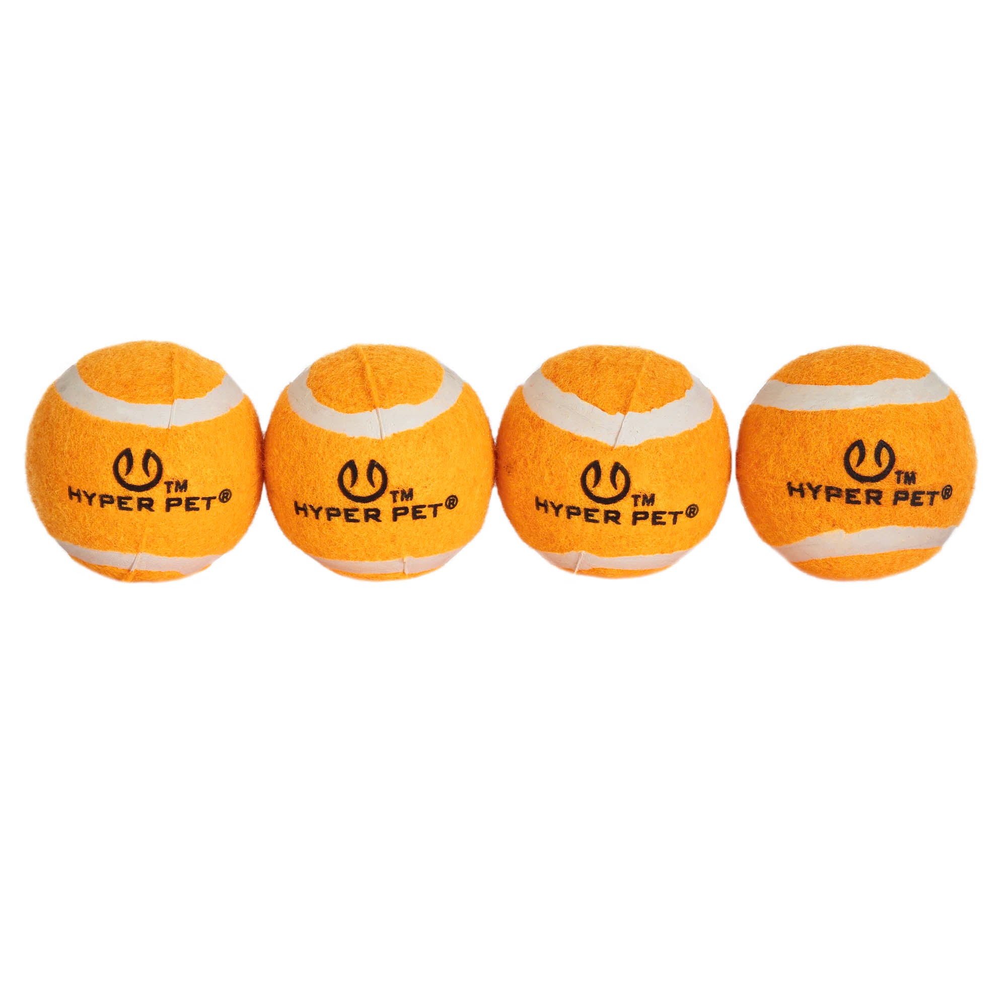 Hyper Pe®t Blaze Orange Tennis Balls 4 Pack | Petmate