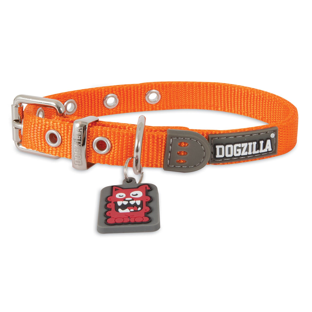 Dogzilla Nylon Custom Fit Dog Collar. SKUS: 02210