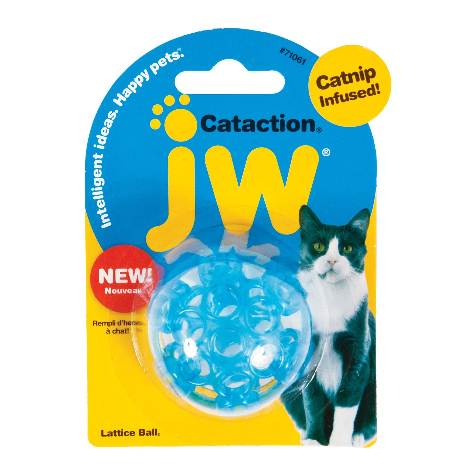 JW Cataction Lattice Ball Cat Toy – Petmate