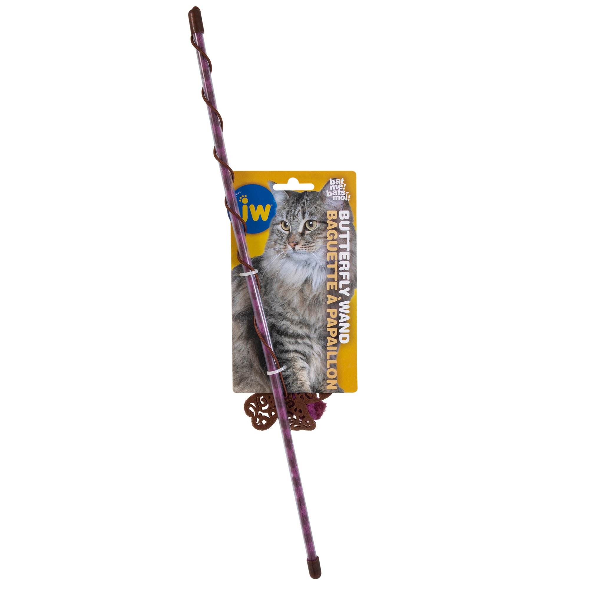 JW Butterfly Cat Wand Petmate