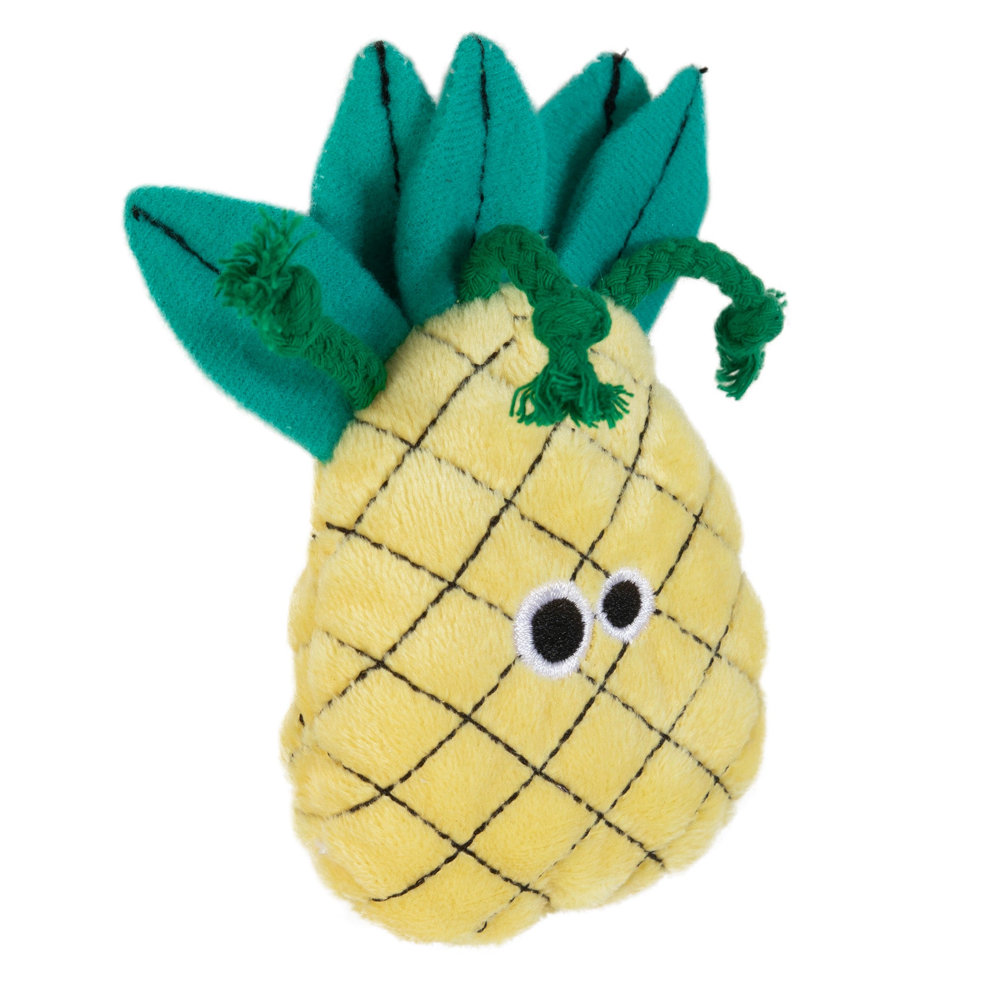 pineapple plant and cats Mad Cat Purrfect Pineapple Catnip & Silvervine Cat Toy