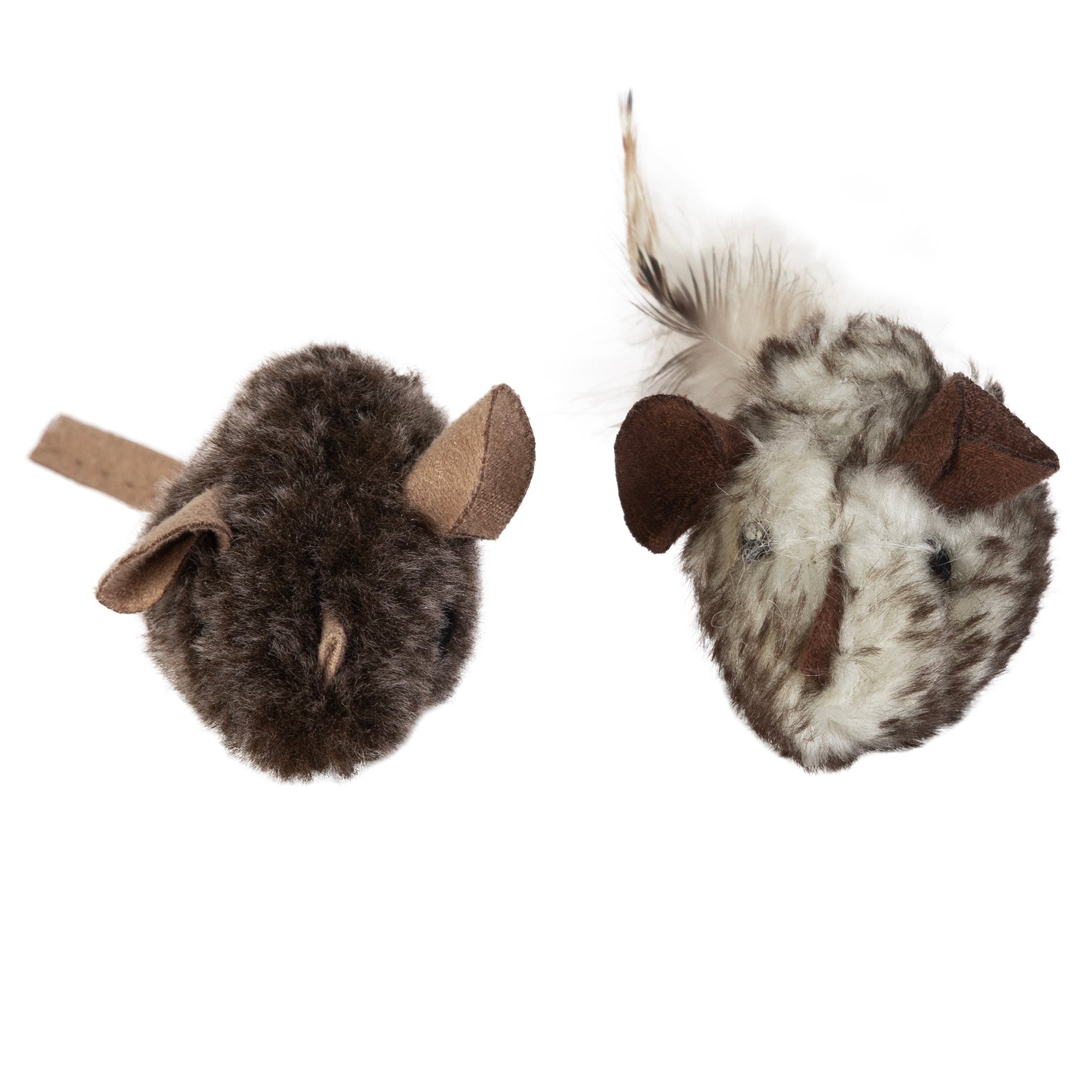 Mad Cat® Double Trouble Mice With Real Mouse Sound & Catnip – Petmate
