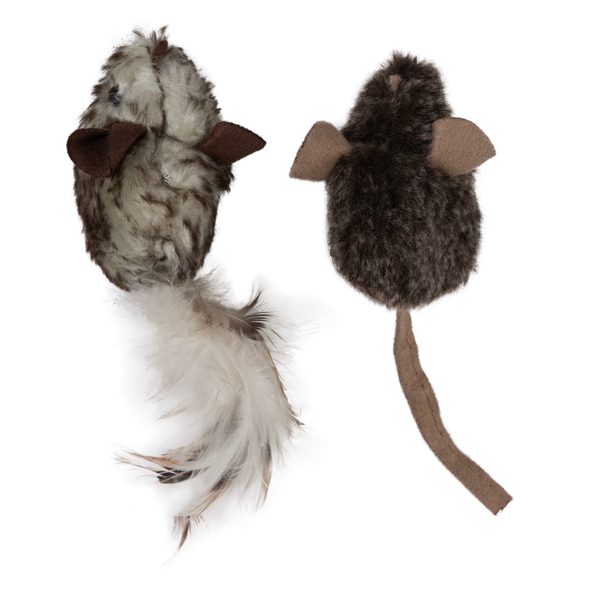 Mad Cat® Double Trouble Mice With Real Mouse Sound & Catnip – Petmate