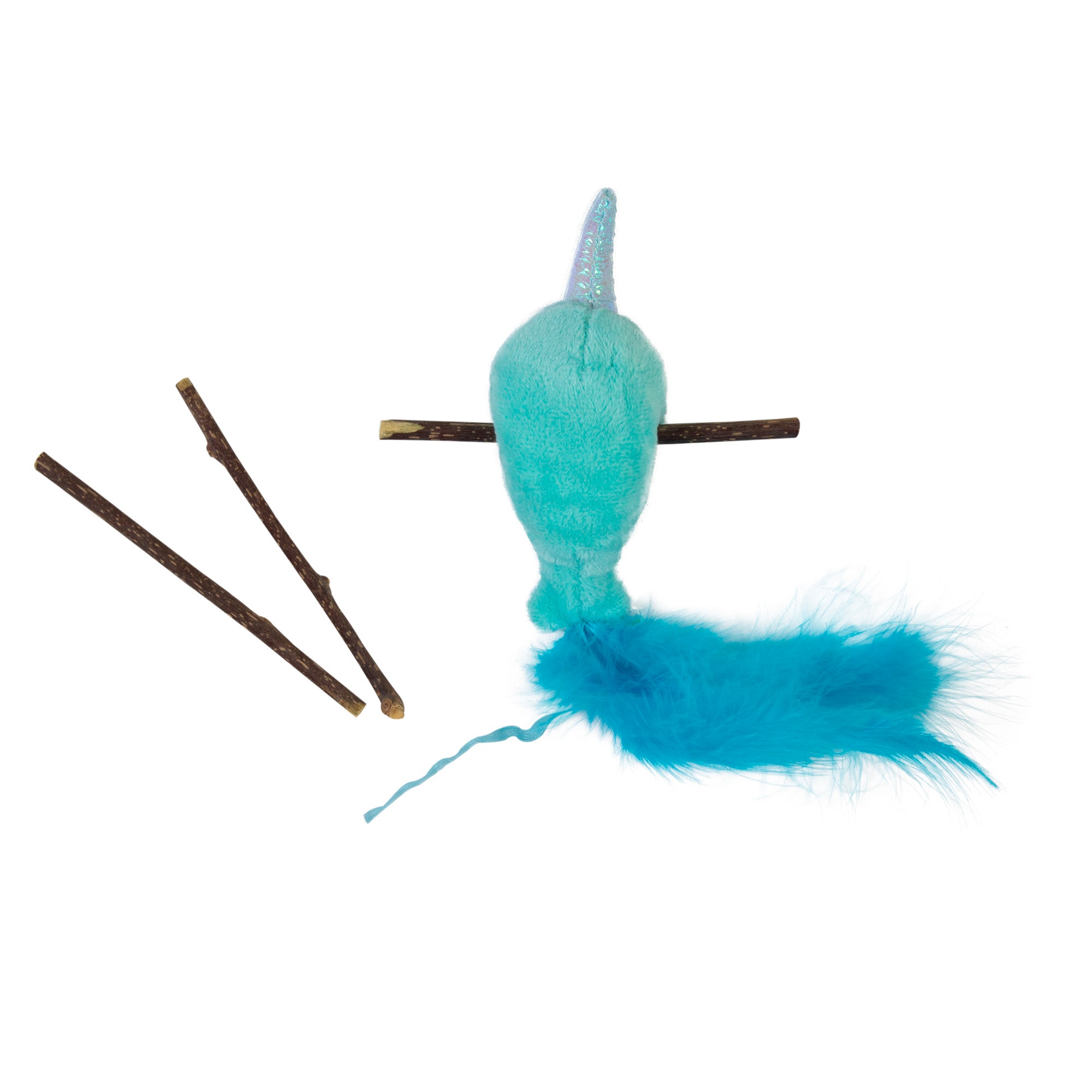 Mad Cat Narwhal Cat Toy With Silvervine – Petmate