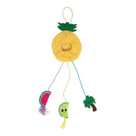 Quirky Kitty Tropical Teaser Doornob Dangler Cat Toy 16496. SKUS: 16496