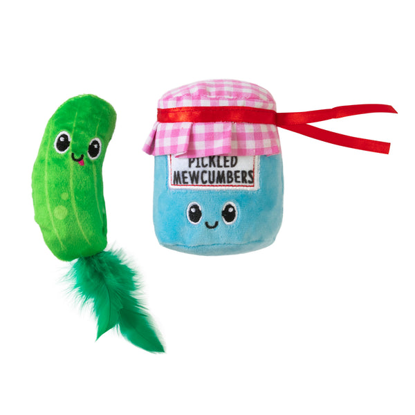 Quirky Kitty® Pickled Mewcumbers Catnip Plush Cat Toy – Petmate