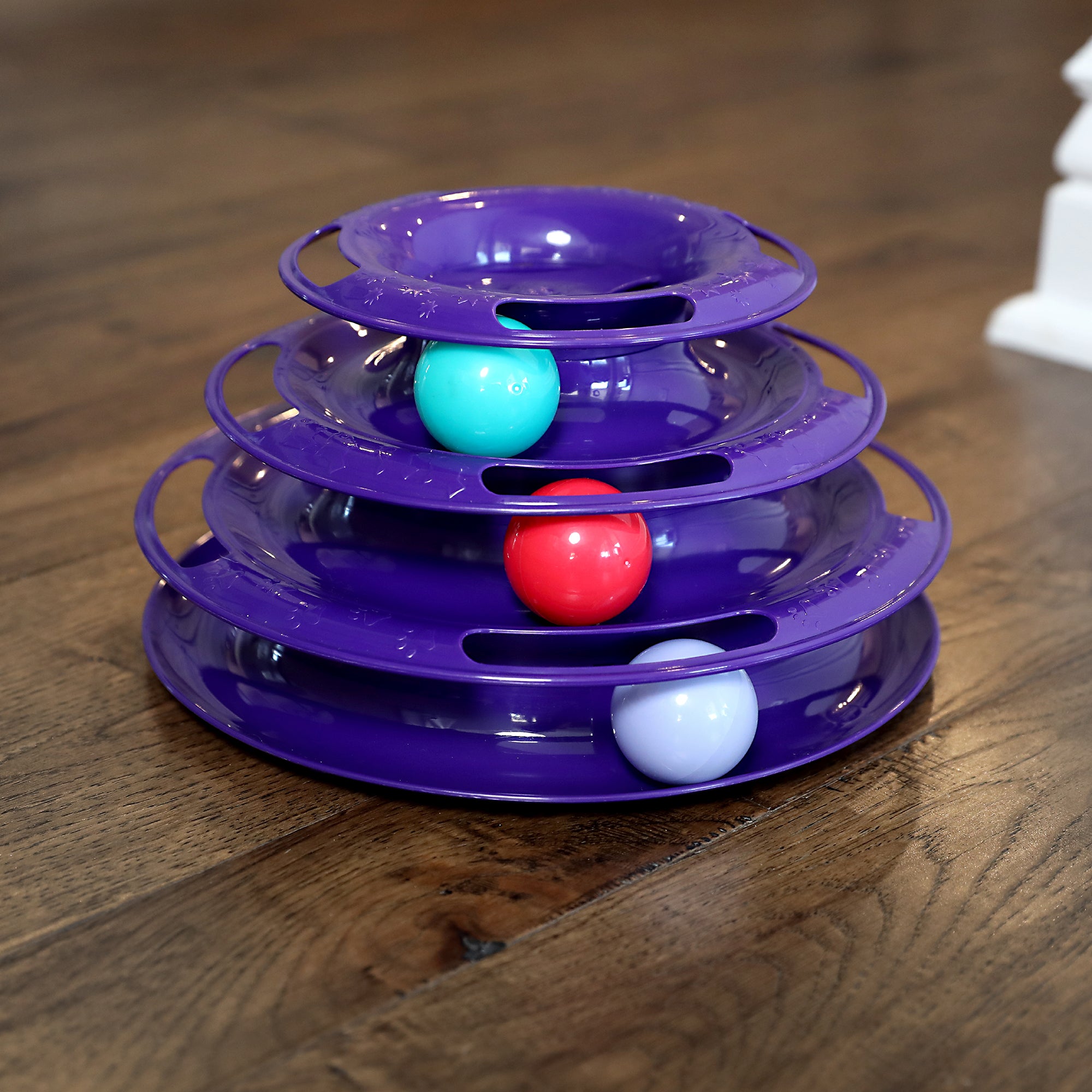 Cat toy ball tower sale