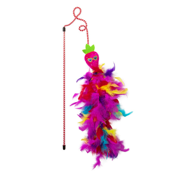 【kittyさん専用】L'Arc〜en〜Ciel +VAMPS シングルセット Quirky Kitty Sassy Strawpurry Super Feather Wand Cat Toy – Petmate