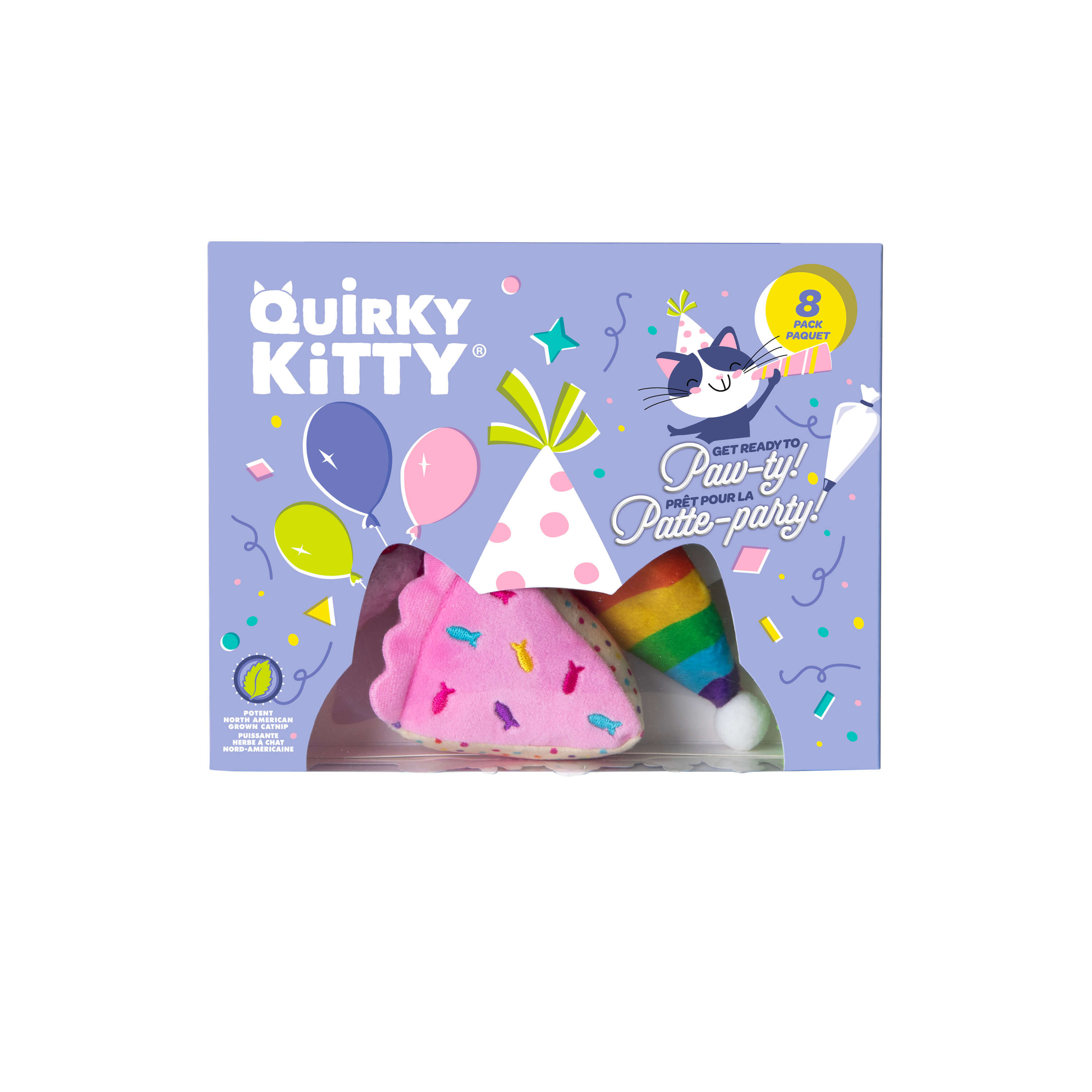 Quirky Kitty Birthday Box 8pk – Cat Birthday Toys – Petmate