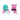 The Quirky Kitty Jellyfish & Chill 2-Pack Cat Toys with Catnip includes a turquoise jellyfish with ribbon tentacles and a pink round toy with cat ears, yellow star, purple frill, and pink feathers.