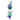 Quirky Kitty Luna Bugs 2pk—glow-in-the-dark cat toys for night hunting. Includes a blue-green beetle and green-purple butterfly, both with feathers and catnip & silvervine, perfect for playful cats.