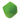 The green Chuckit! Erratic Ball Dog Toy is uniquely cube-shaped with rounded edges, durable textured rubber, and circular ridges. An embossed Chuckit logo adorns one side.
