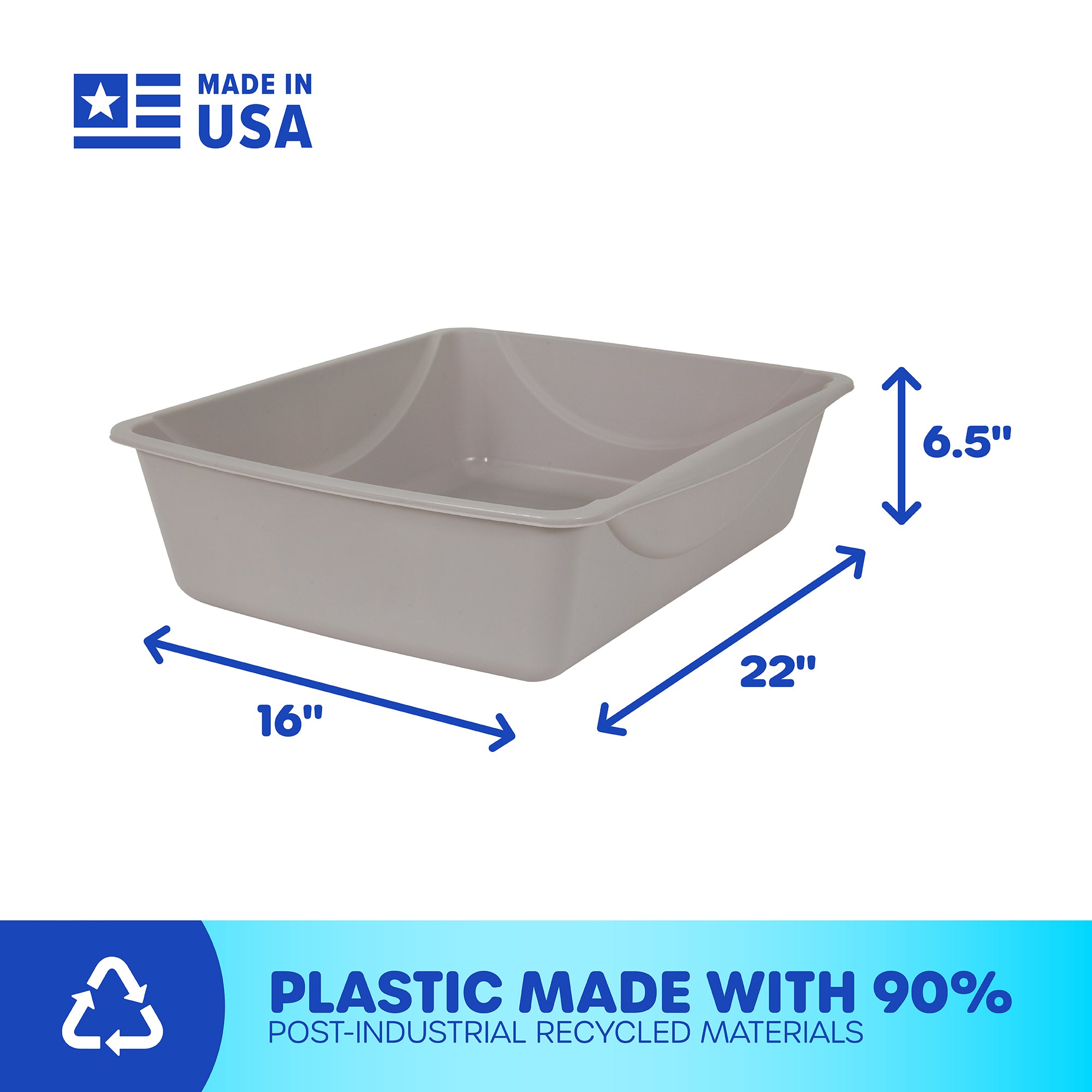 Petmate jumbo litter pan outlet