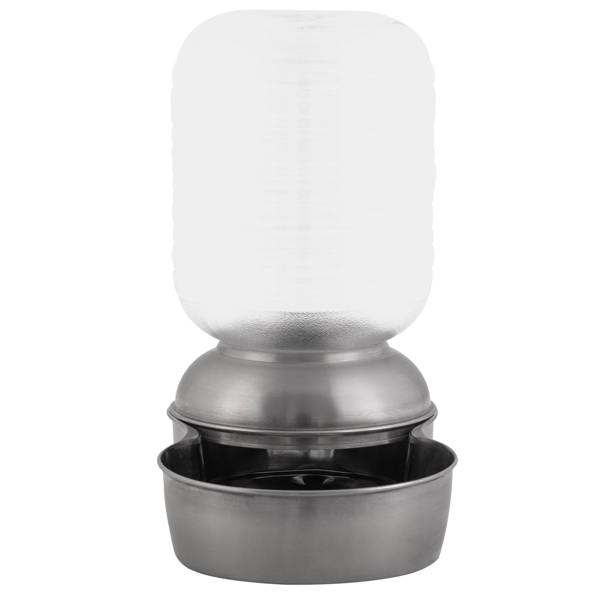 Petmate Stainless Steel Replendish Waterer 1 Gal