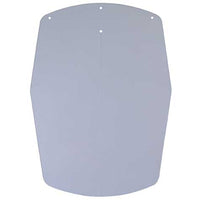 A gray, flat, vinyl shield with smooth edges and three small holes complements the Petmate Barnhome III Door by Petmate for a seamless fit.