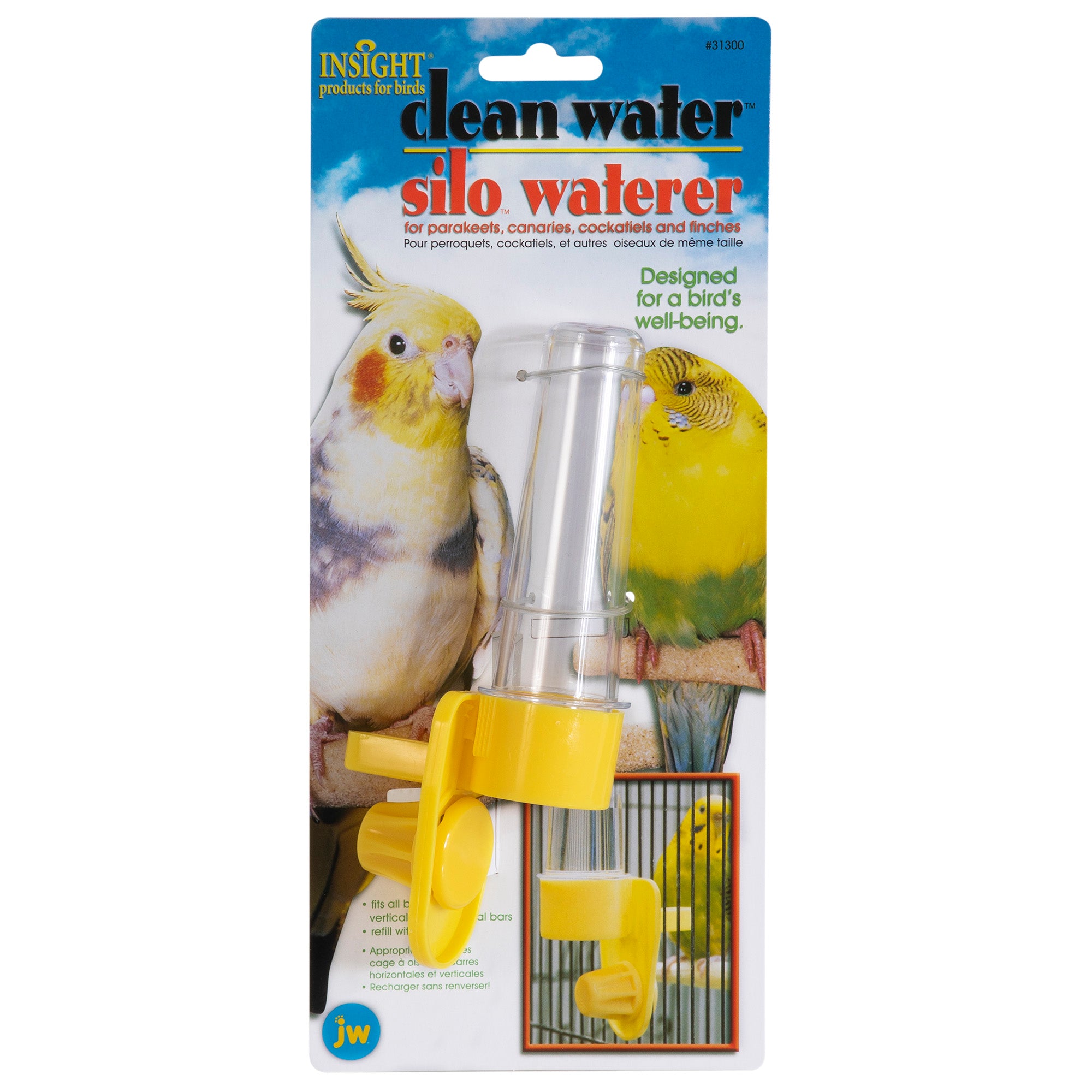JW CLEAN WATER SILO BIRD WATERER JW CLEAN WATER SILO BIRD WATERER