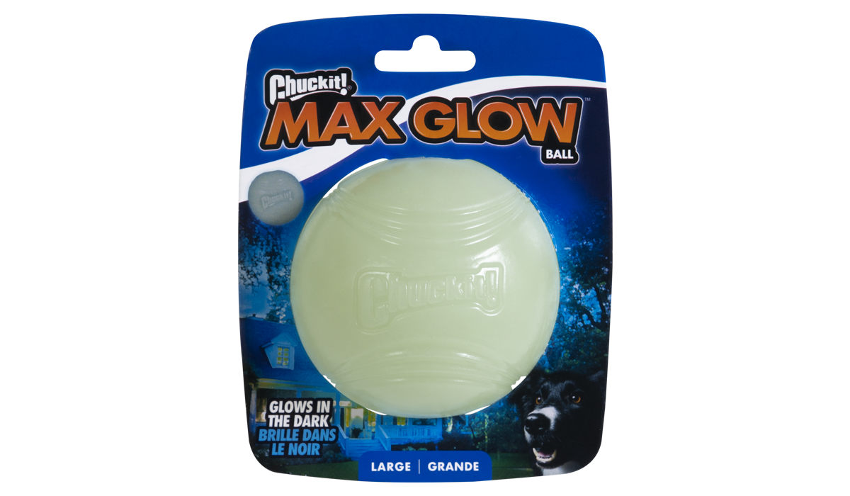 Chuckit Max Glow Fetch Ball