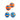 The Petmate Chuckit! Ultra Ball & Ultra Squeaker Medium Assorted 4 Pack includes four orange and blue rubber fetch balls with textured surfaces, unique patterns, and the “Chuckit!” logo, shown on a white background.