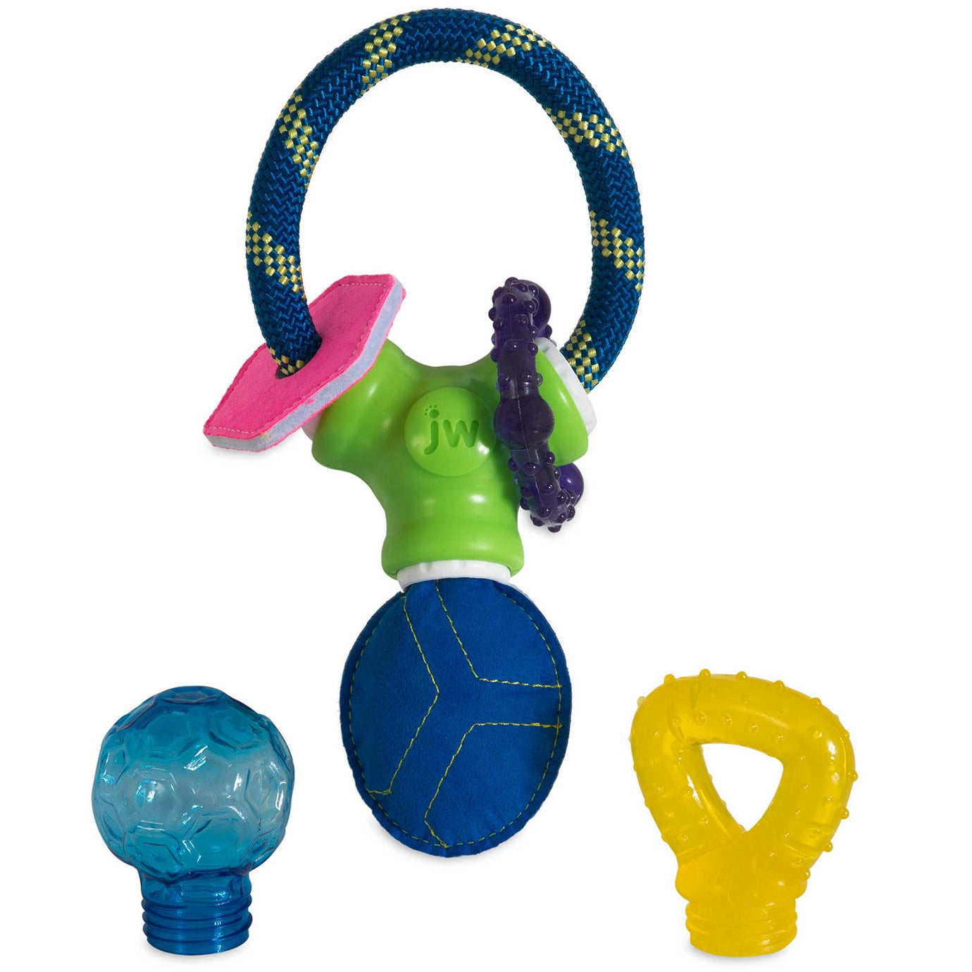 JW Puppy Connects Sooth-ee Toy Set. SKUS: 33213