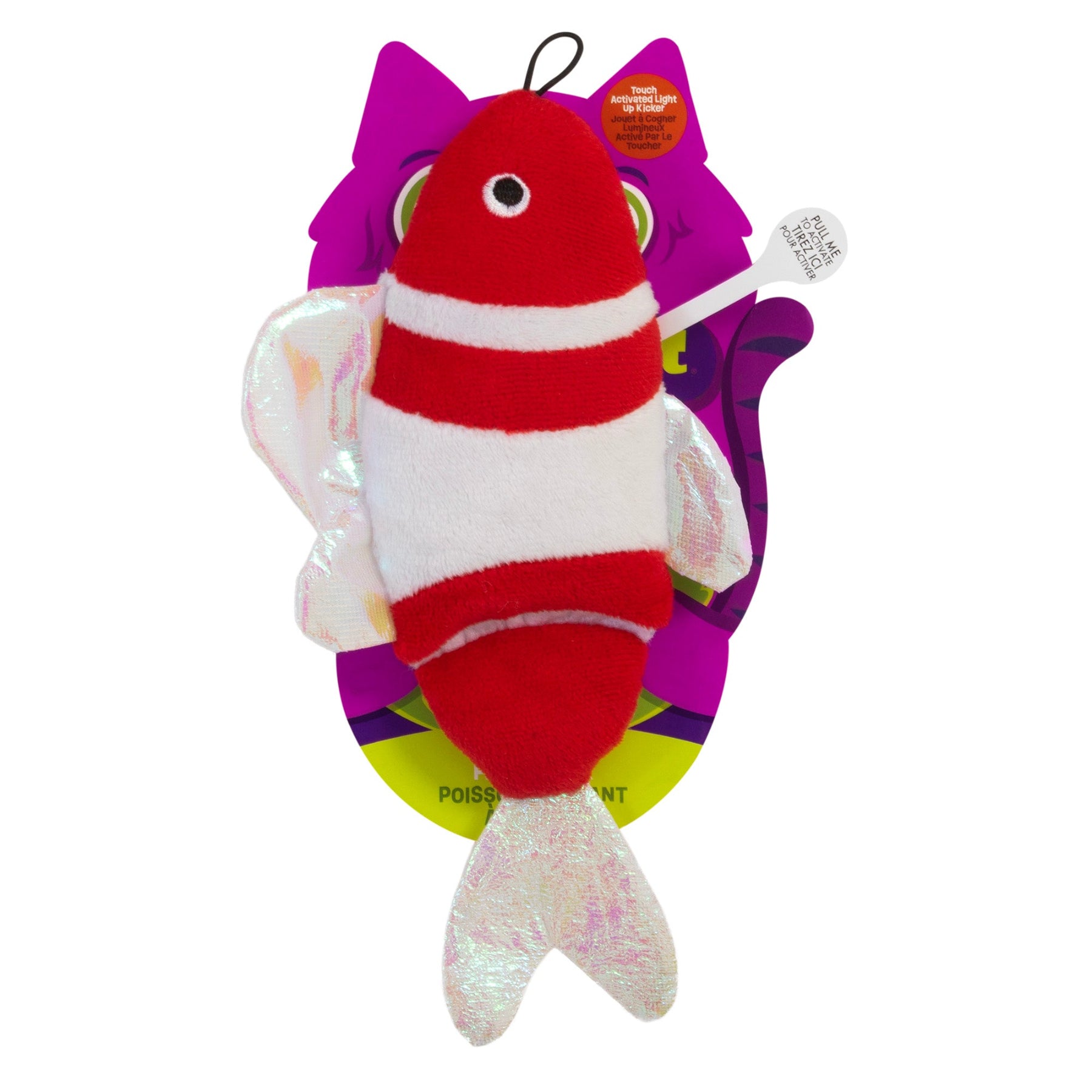 Mad Cat Bright Fish Kicker Interactive Cat Toy | Petmate