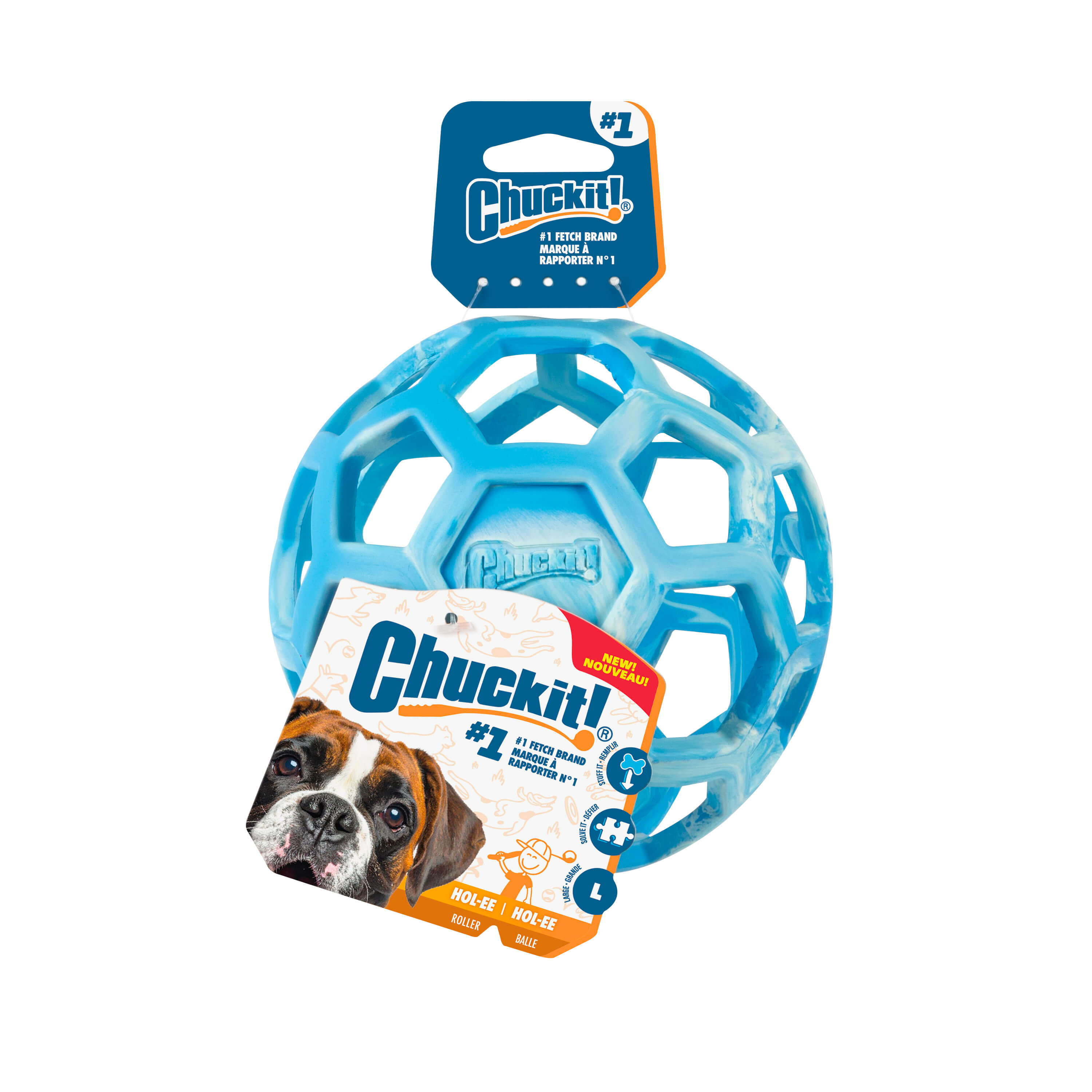 【チョコボール・アッキー様】RED HARE 9 ULTRA 27cm Chuckit! Hol-ee Roller Dog Toy – Petmate