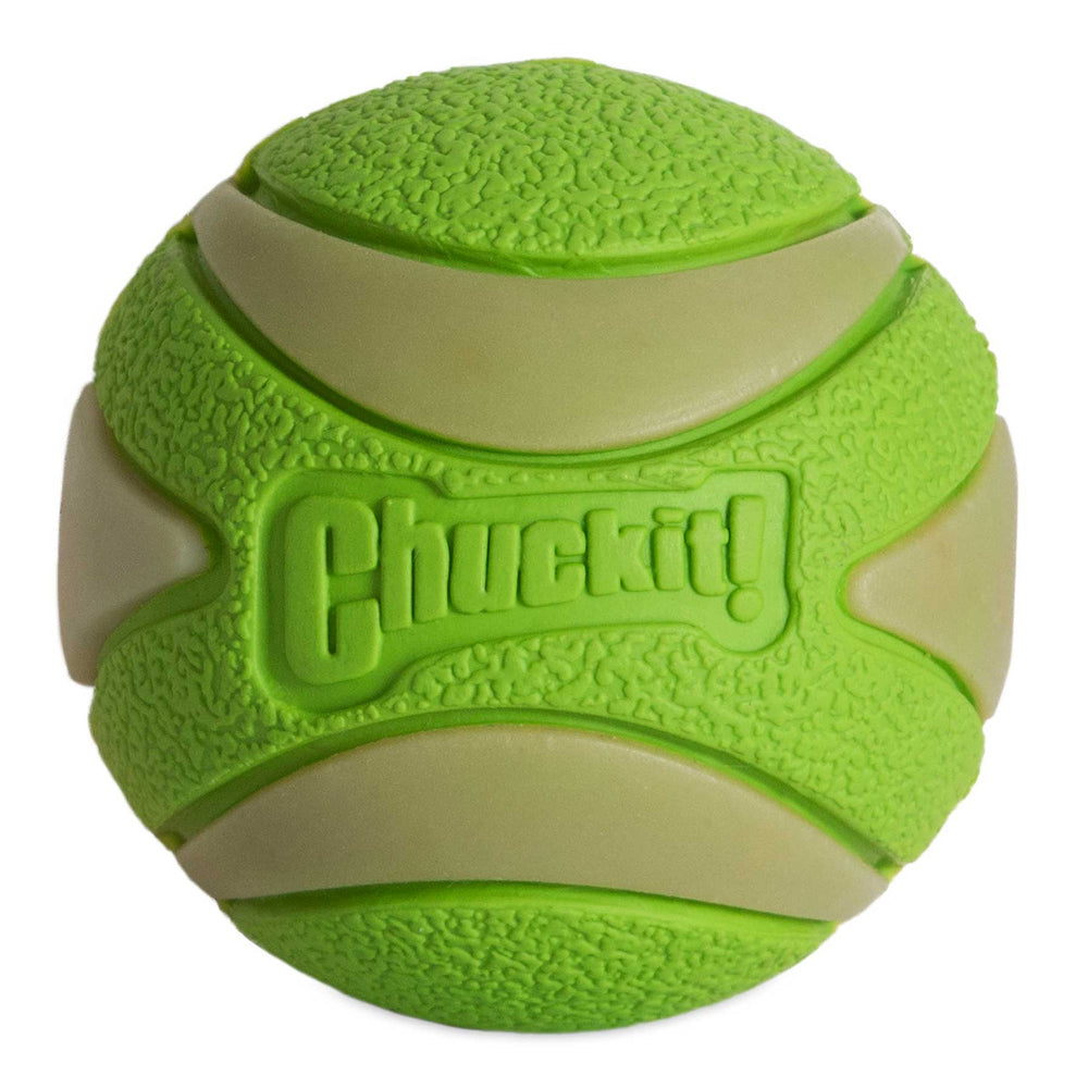 Chuckit! Max Glow Ultra Squeaker Ball. SKUS: 43142