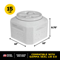 Vittles Vault Pawprint Outback Food Storage Container