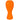 Introducing the Hyper Pet Hyper Bonz Crunch Drumstick by Hyperpet, a durable orange chew toy with a textured, bulbous top and narrow base. Infused with turkey scent, its surface has small raised bumps to satisfy your dogs chewing instincts.