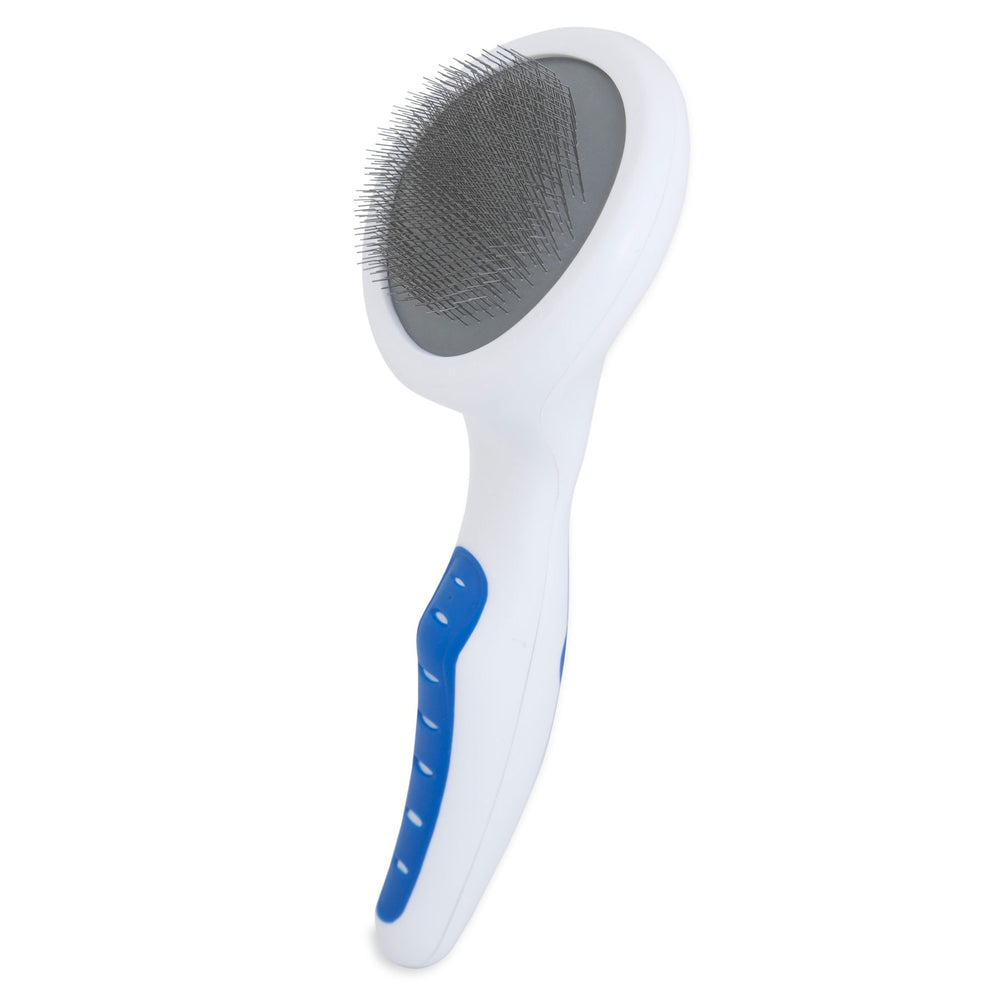 JW Gripsoft Slicker Brush With Soft Pins. SKUS: 65002,65011