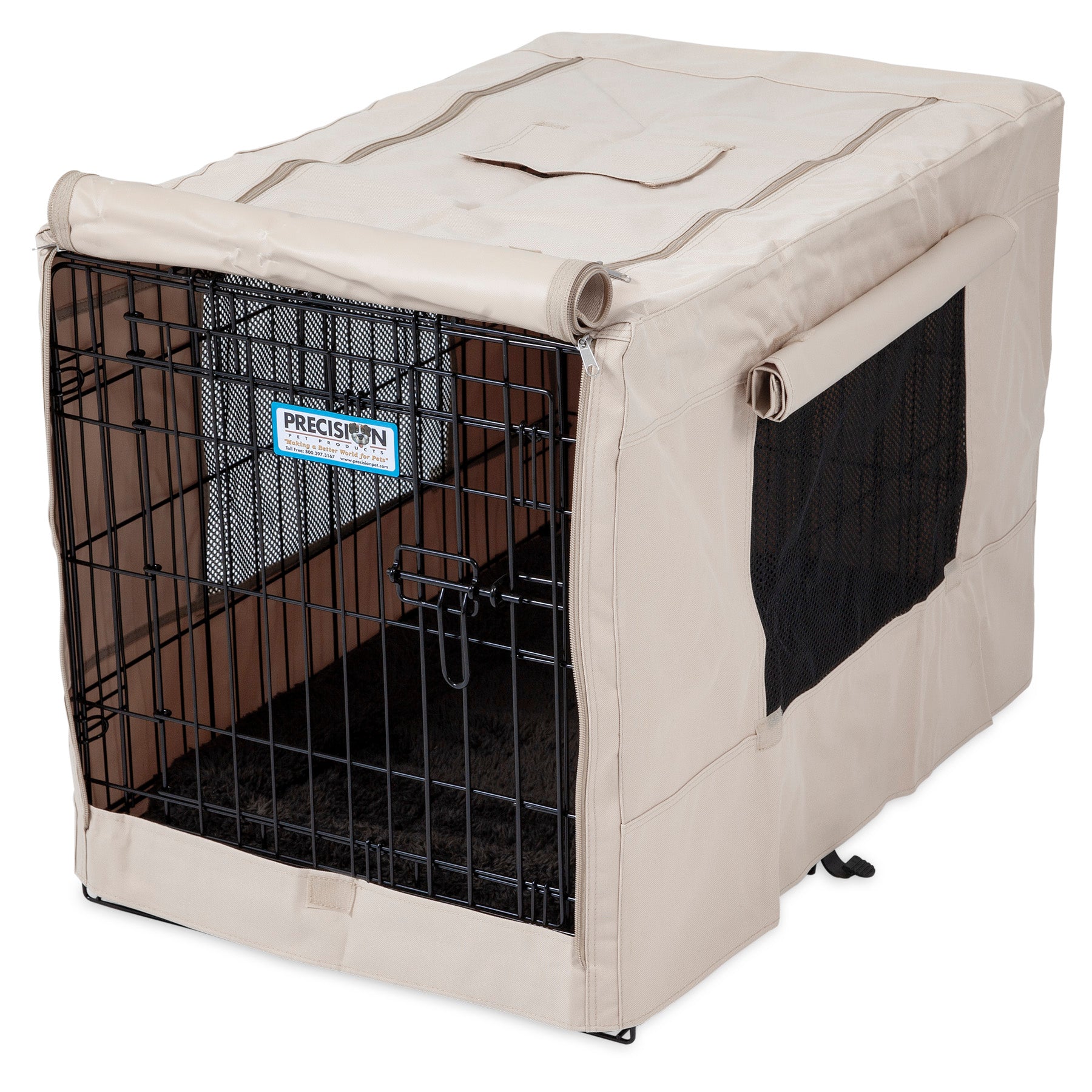 Canvas crate cover top