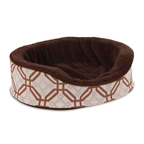 Petmate Small Dog & Cat Oval Foam Fashion Bed. SKUS: 80244