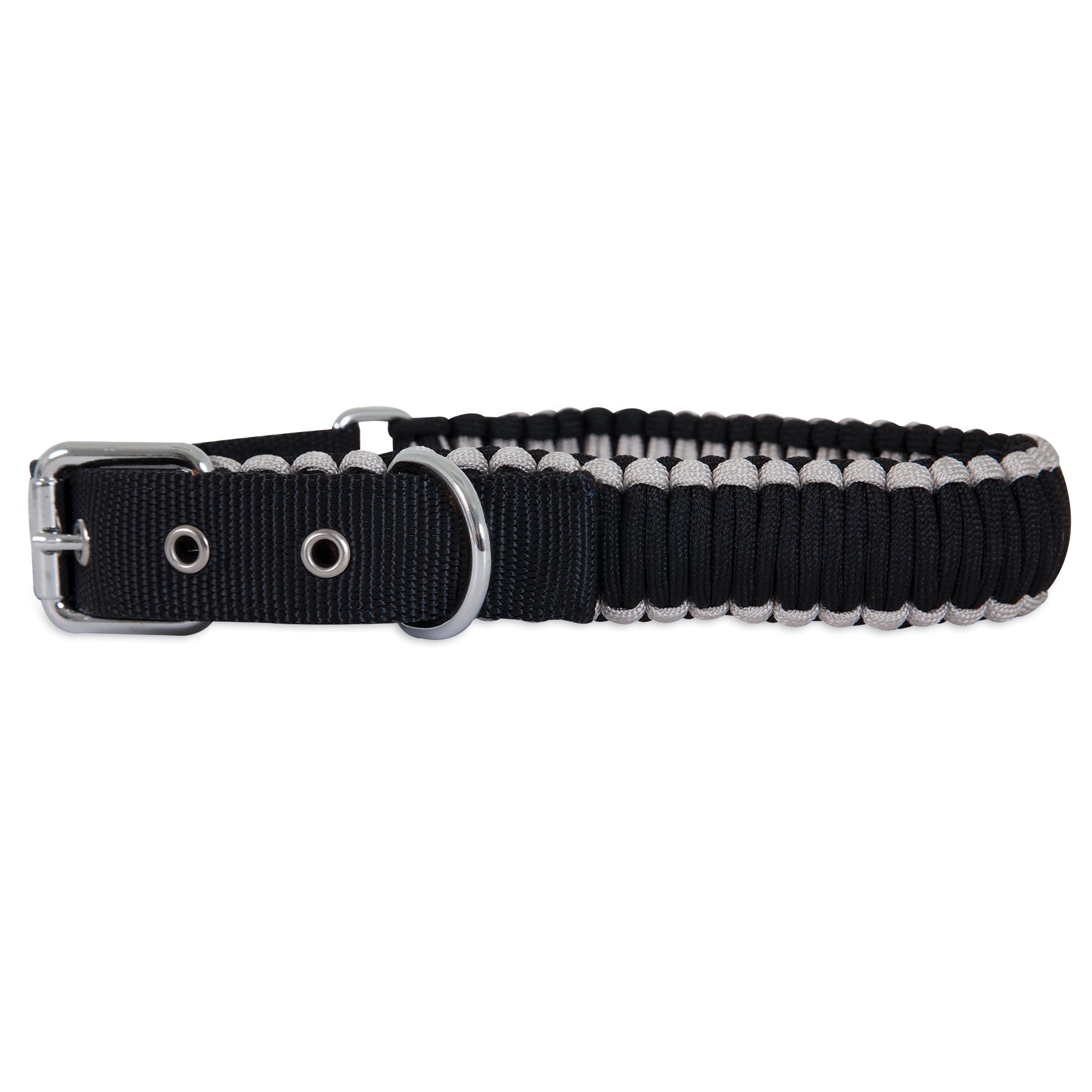 Aspen Pet Paracord Dog Collar. SKUS: 02167