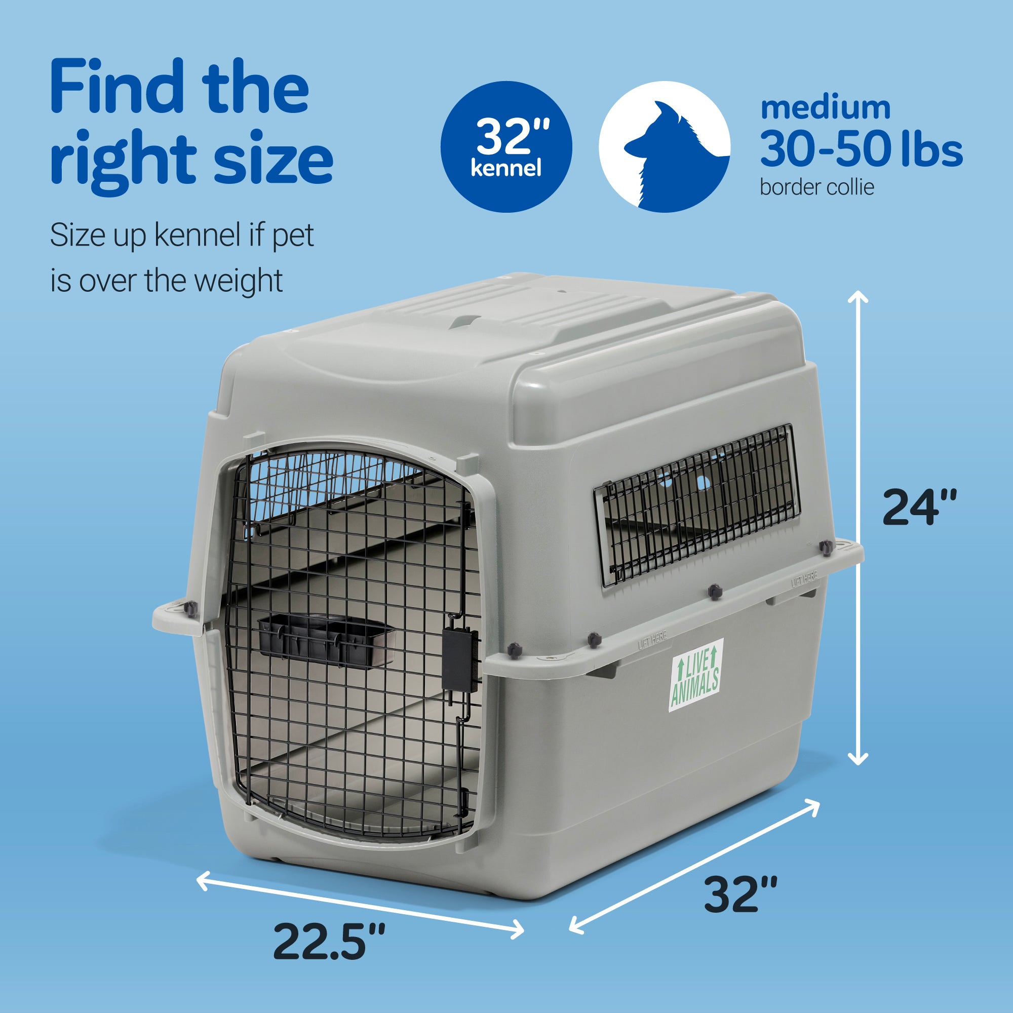 Approved Dog Kennel Airline Approved Pet Kennel Large Dog Kennel