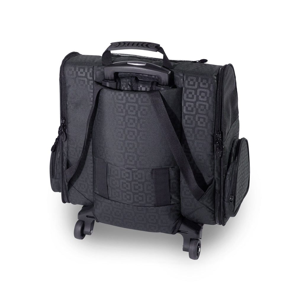 Gen7Pets Black Geomertic RollerCarrier Petmate