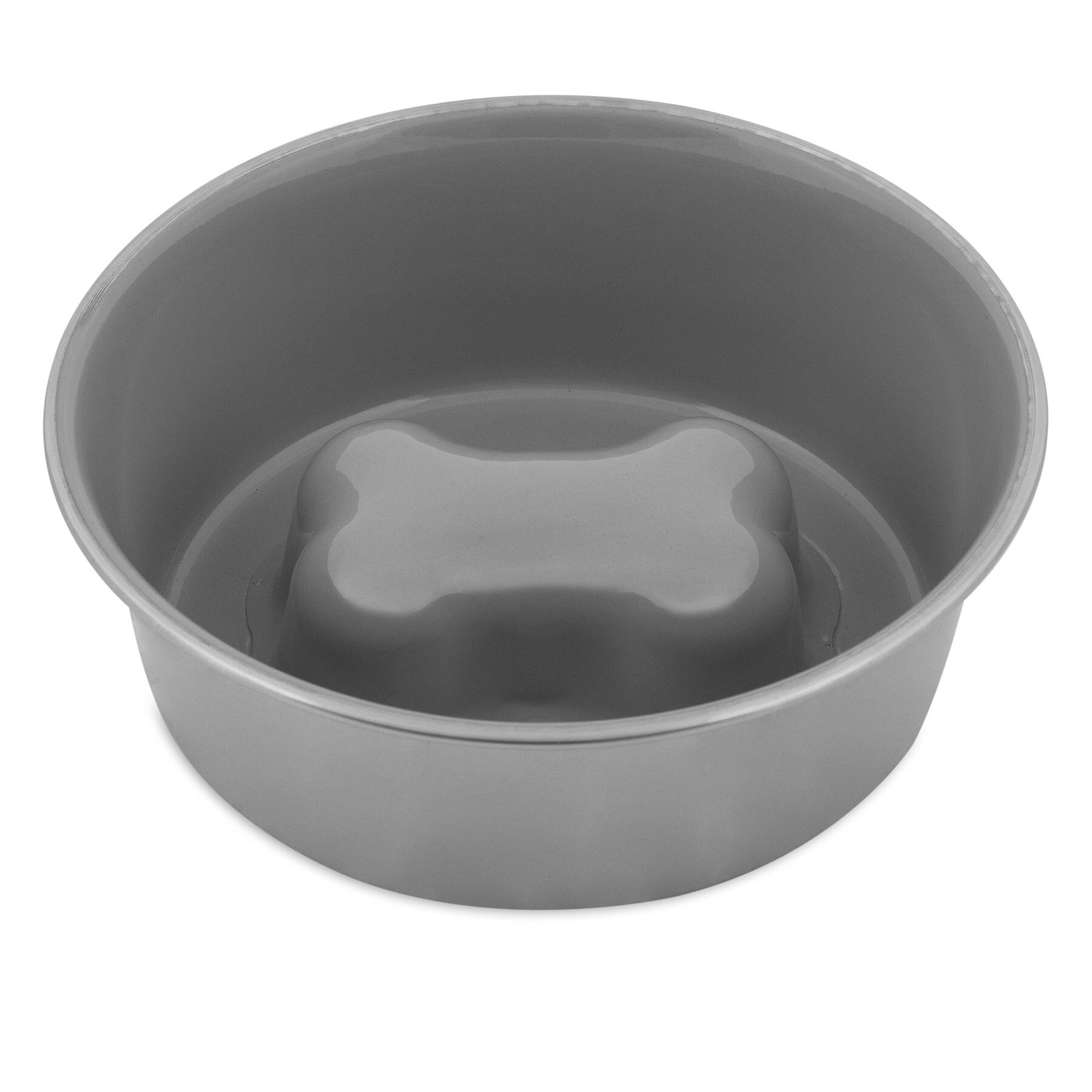 Petmate Stainless Steel Slow Feed Bowl Petmate