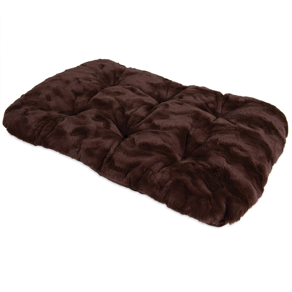 SnooZZy Cozy Comforter Kennel Mat - Brown. SKUS: 84436,84431,84433,84432,84435
