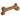 Introducing the BarkBone Natural Instincts Peanut Butter Infused Wood Dinosaur Nylon Dog Chew, a durable toy from Barkbone Natural Instincts. Its textured bone shape and rounded ends, crafted from sturdy nylon with a peanut butter flavor, promise hours of fun for your furry friend.