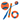 The Chuckit Ultimate Fetch Bundle includes two balls, a stick, a ring, and a blue launcher in orange and blue—perfect outdoor dog toys for active play.