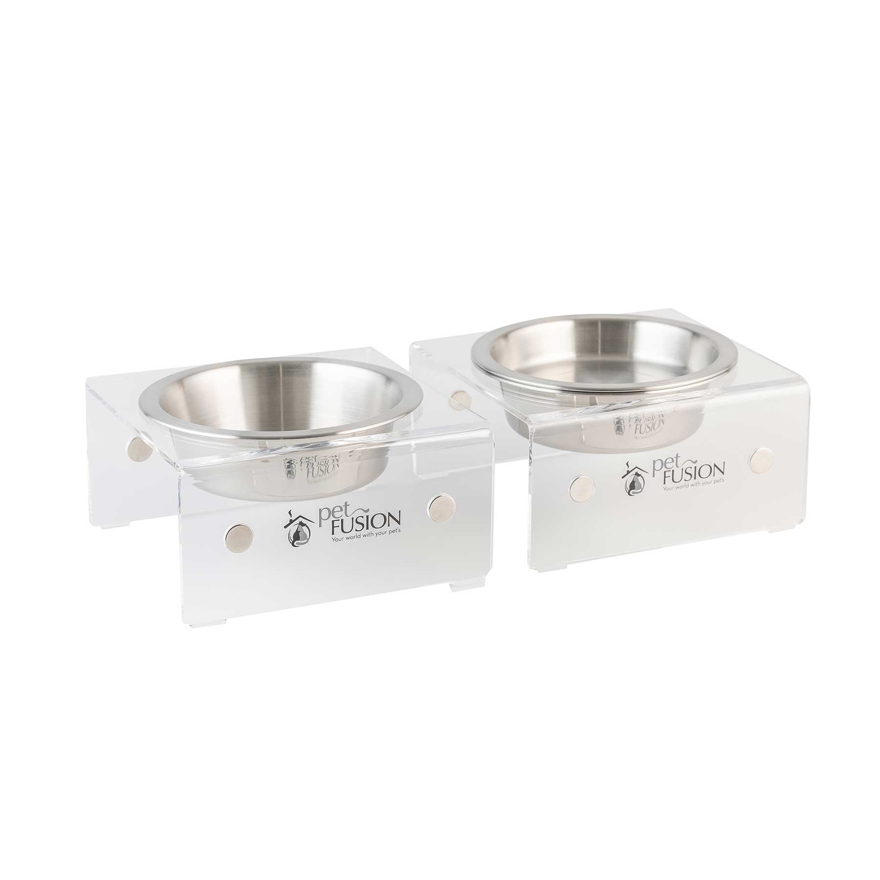 PetFusion Elevated Bowls For Dogs & Cats